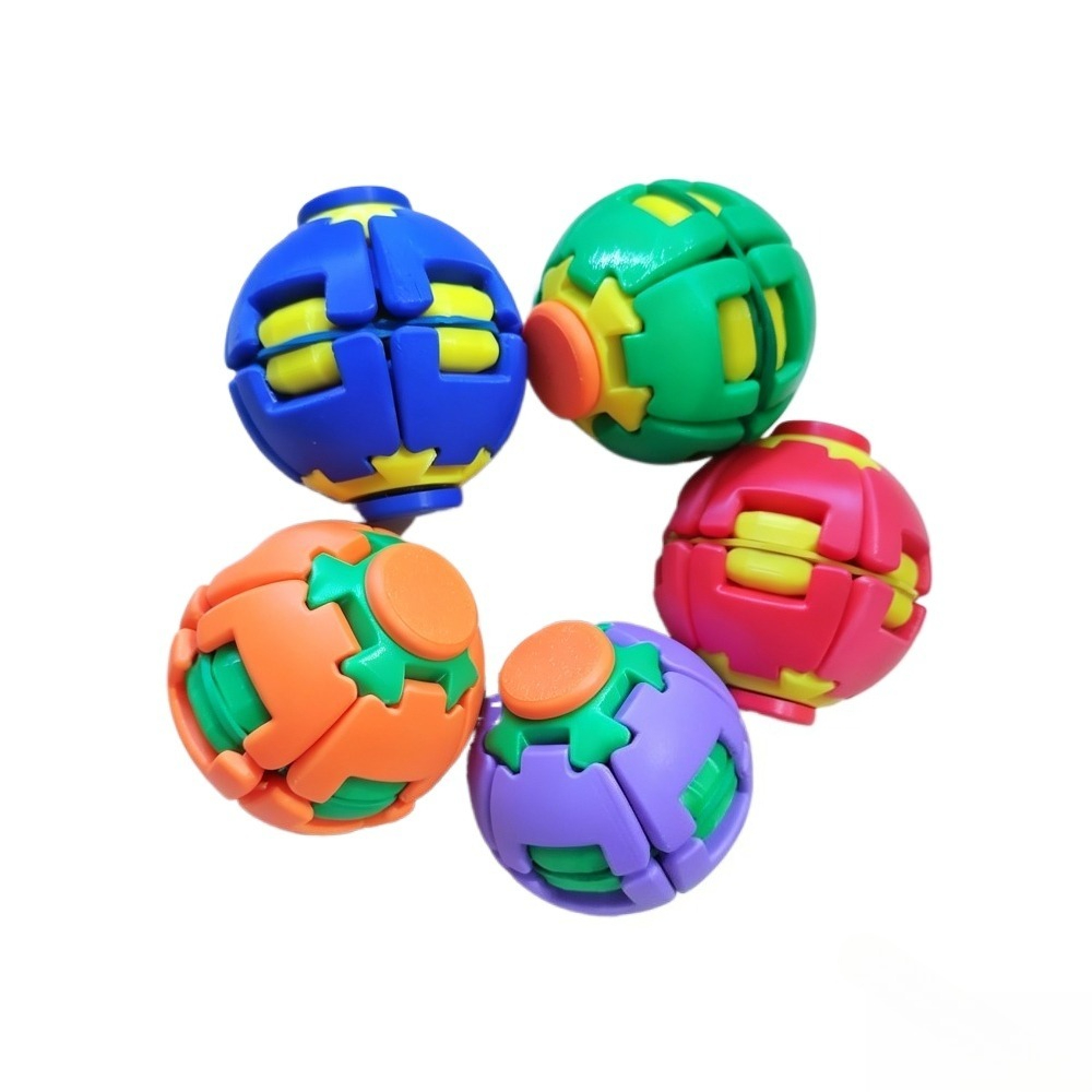 Party Games Questions - Transformeerbare Fidget Spinner Bal, Druk om