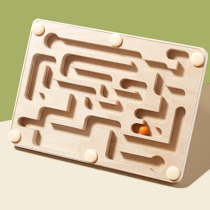 Party Games At Home - Kleine Houten Balans Kraal Doolhof, Balanceren