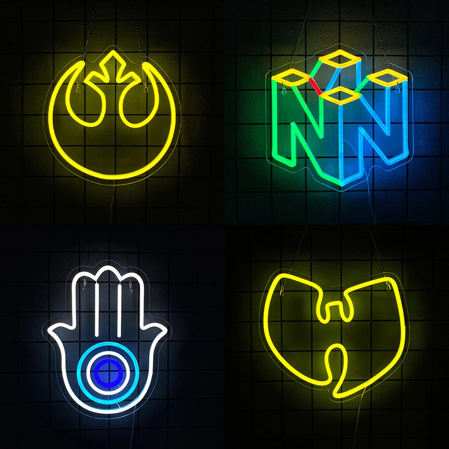 Party Games Best - Beste gamergeschenken voor vrienden, neonbord met