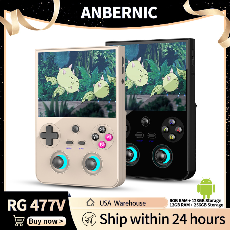 Party Games Download - ANBERNIC RG 477V Handheld Gameconsole 4,7-inch