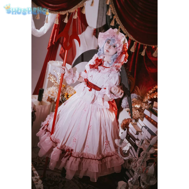 Party Games New - Remilia Scarlet Cosplay Kostuum voor Halloween