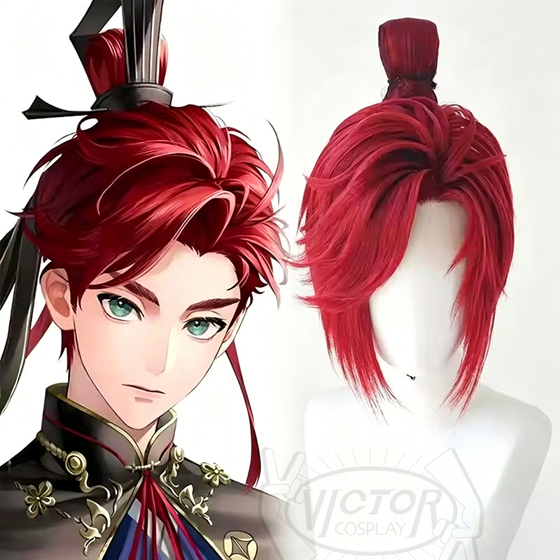 Zelda Party Games - Sun Quan Cosplay-stijl pruik Game Ashes