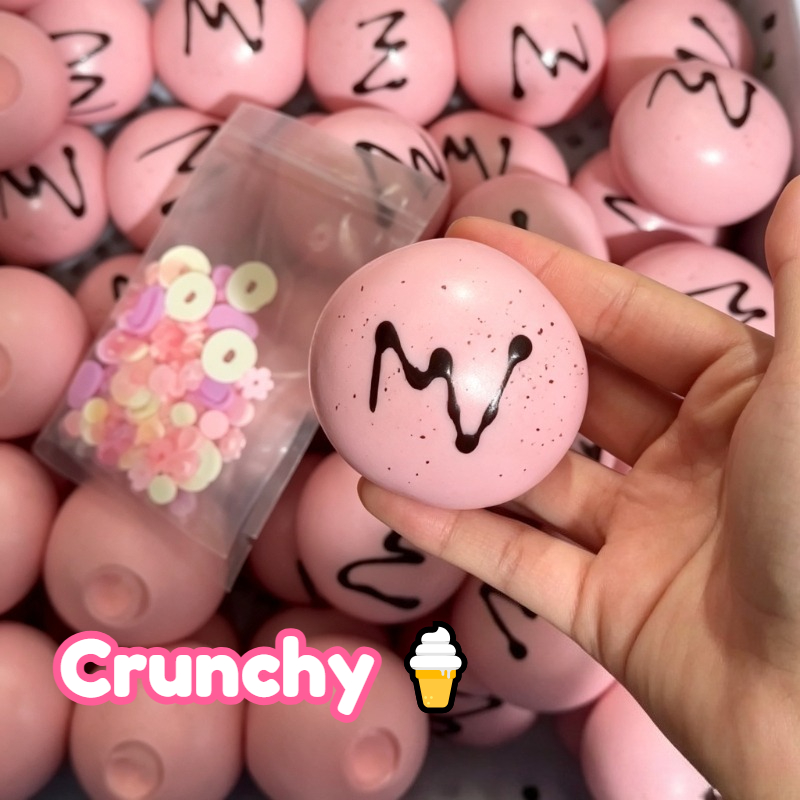 Party Games Questions - Knapperige Brownie-ijsbol Squishy Stressverlichter Fidget Speelgoed
