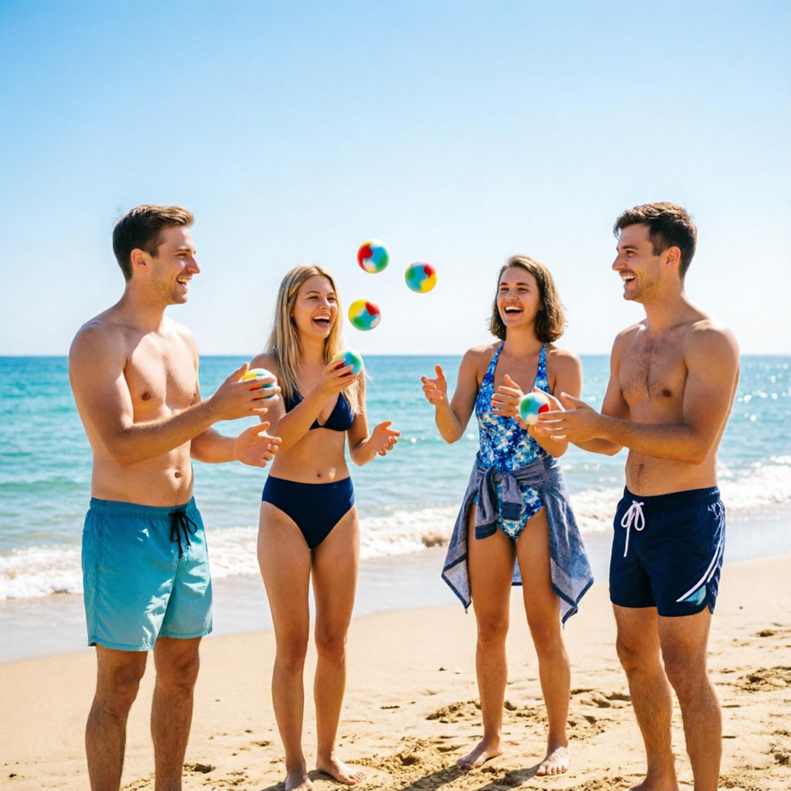 Party Games Summer - Herbruikbare waterballon 60 stuks Herbruikbare zachte