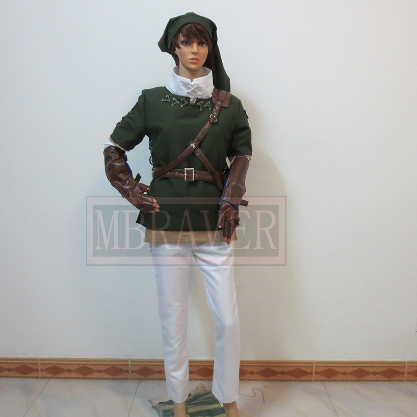 Zelda Party Games - Zelda Link Cosplay Kostuum Halloween Kerstfeest