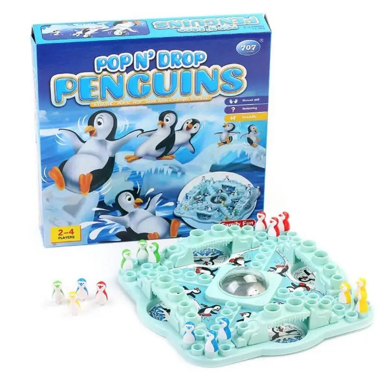 Party Games At Home - Multiplayer Pinguïn Vliegend Schaken Feest Bordspellen