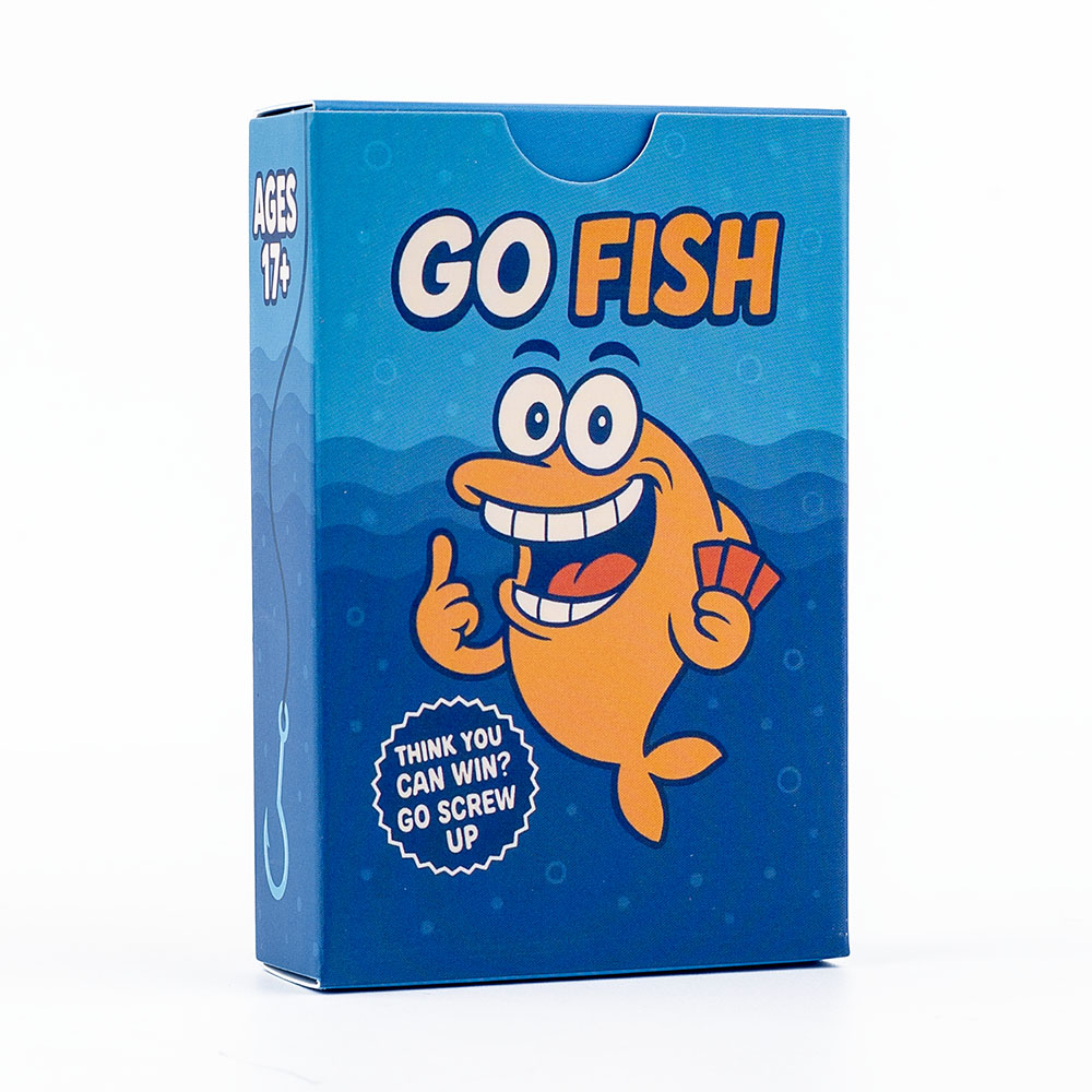 Go Fish-kaartspel met een twis - Play Friends Party Games recensie en prijs