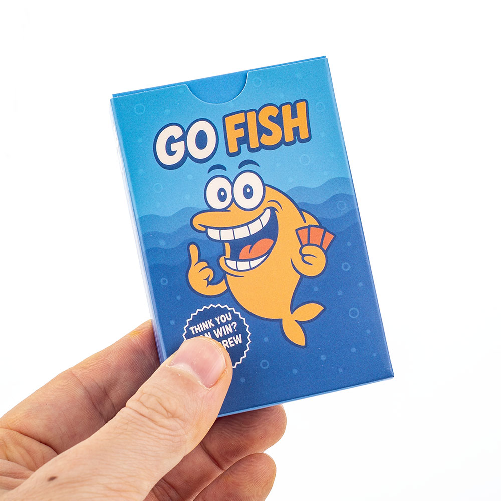 Go Fish-kaartspel met een twis - Play Friends Party Games recensie en prijs
