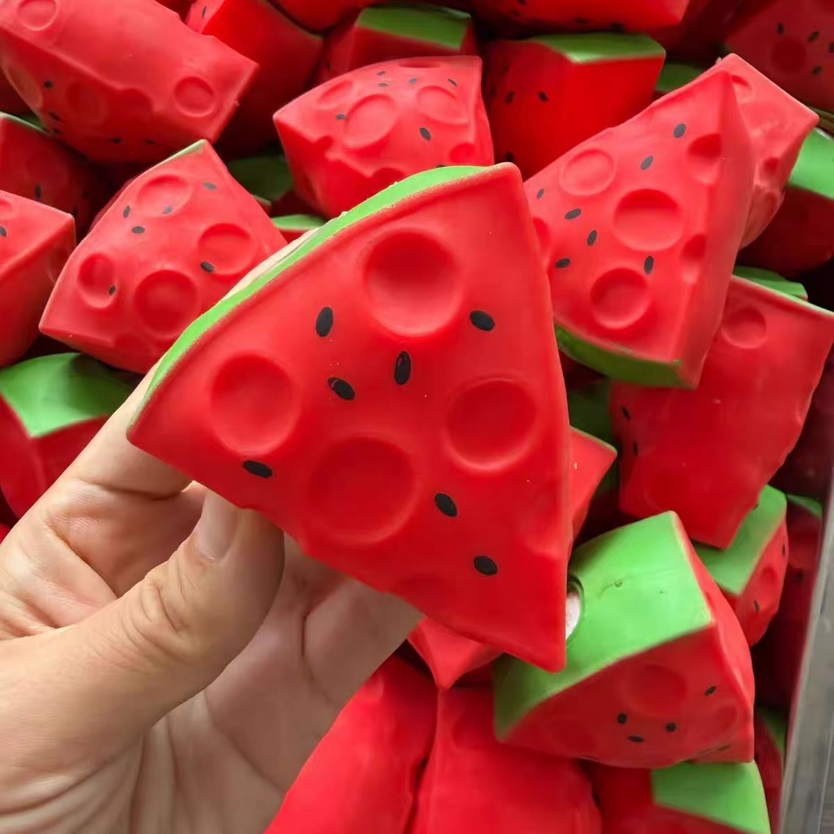 Watermeloen stressbal, knisper - Party Games Questions recensie en prijs