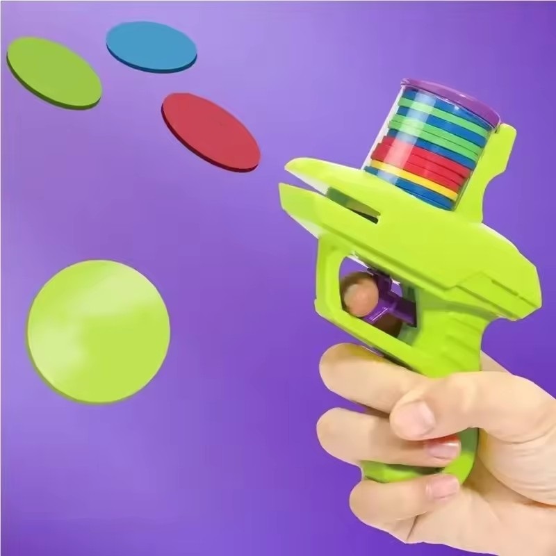 Foam Disc Launcher Flying Disc - Party Games Kids Indoor recensie en prijs