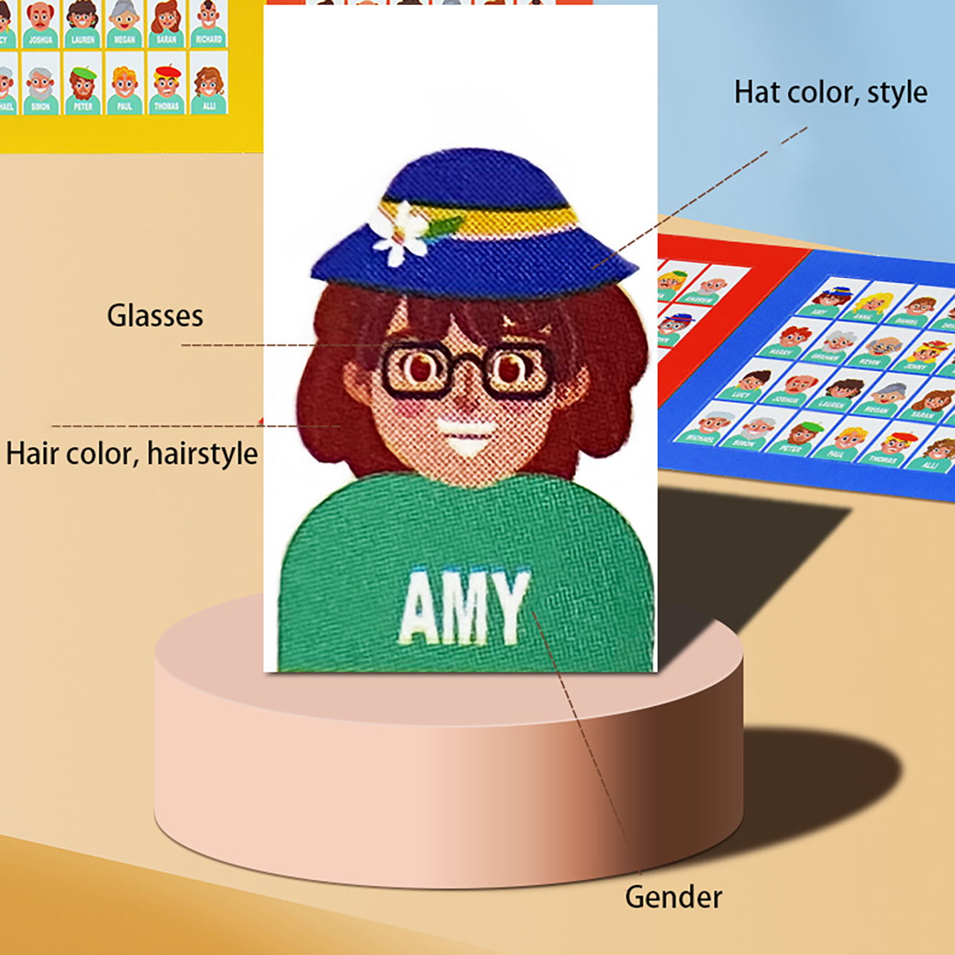 Familie raden bordspel Wie ben - Party Games Kids Indoor recensie en prijs
