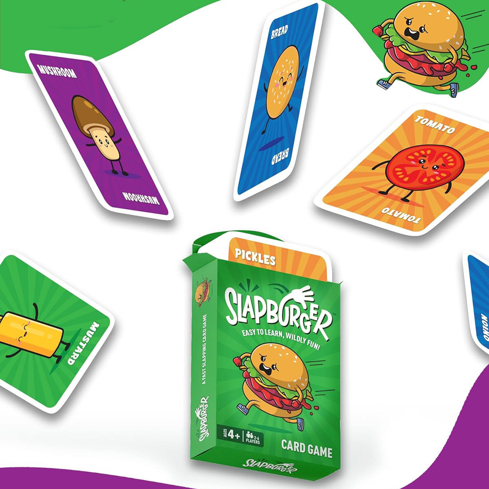 Slapburger Kaartspel - Snellop - Play Friends Party Games recensie en prijs