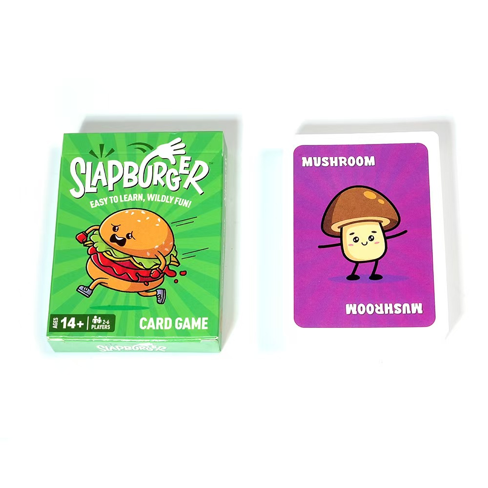 Slapburger Kaartspel - Snellop - Play Friends Party Games recensie en prijs