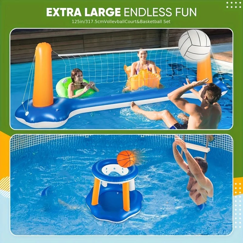 Grote opblaasbare zwembadvlots - Party Games Summer recensie en prijs