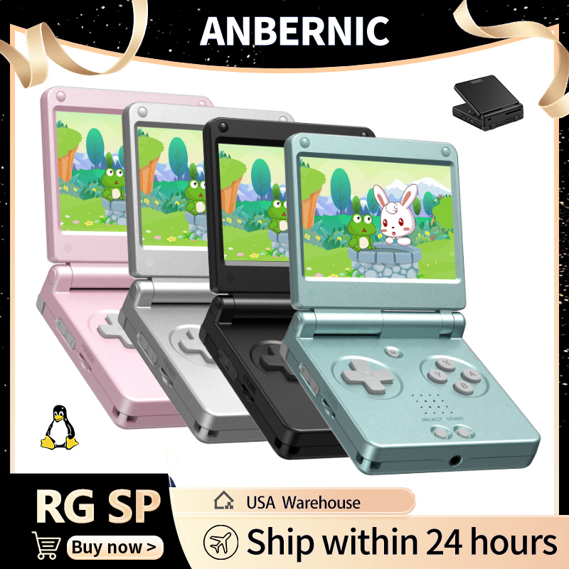 Anbernic RGSP Retro Flip Handh - Party Games Download recensie en prijs