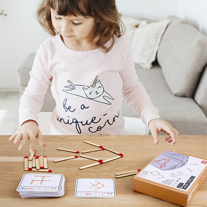Montessori Matches Puzzels Spe - Party Games Kids Indoor recensie en prijs