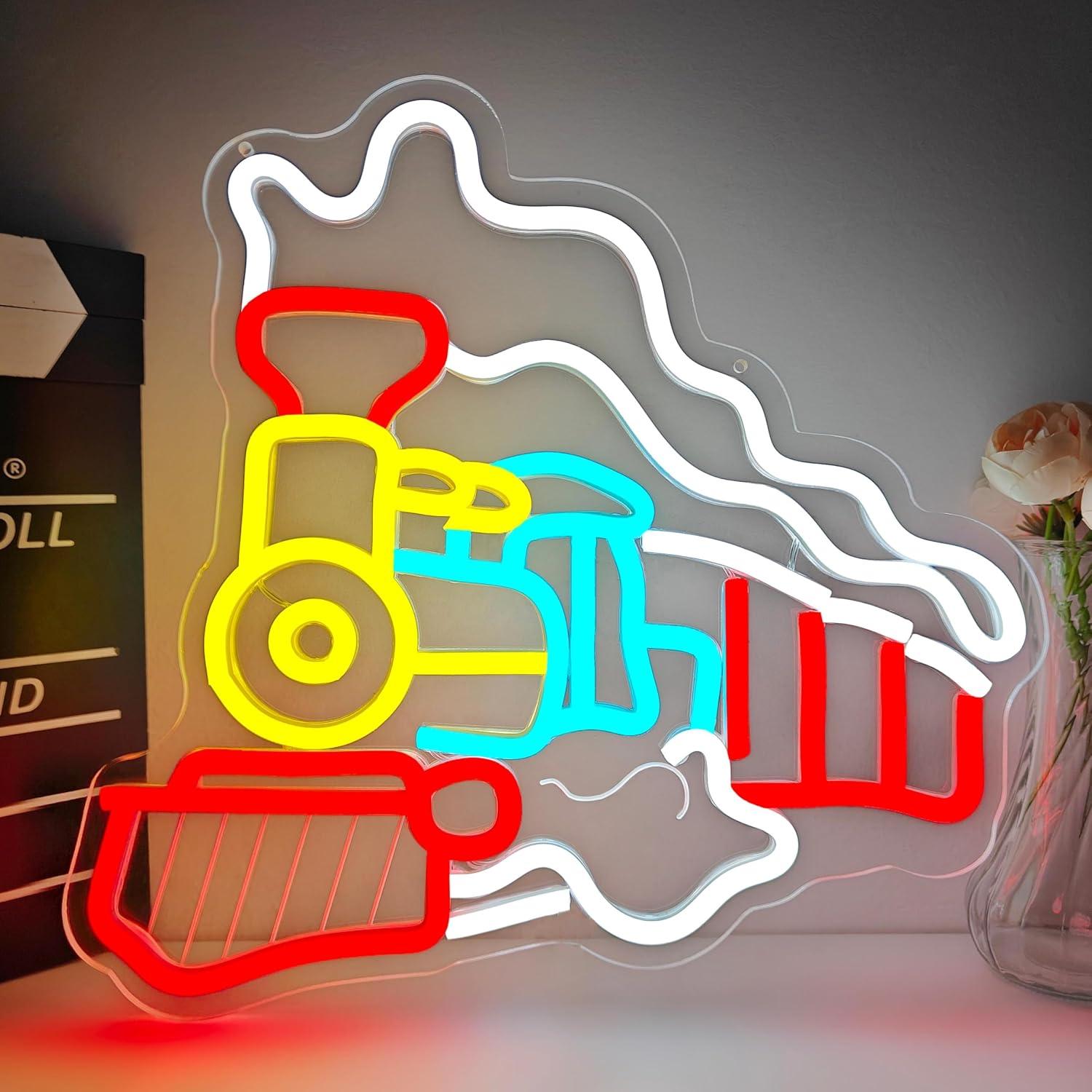 Stoomtrein Neonbord USB Dimbaa - Party Games Steam recensie en prijs