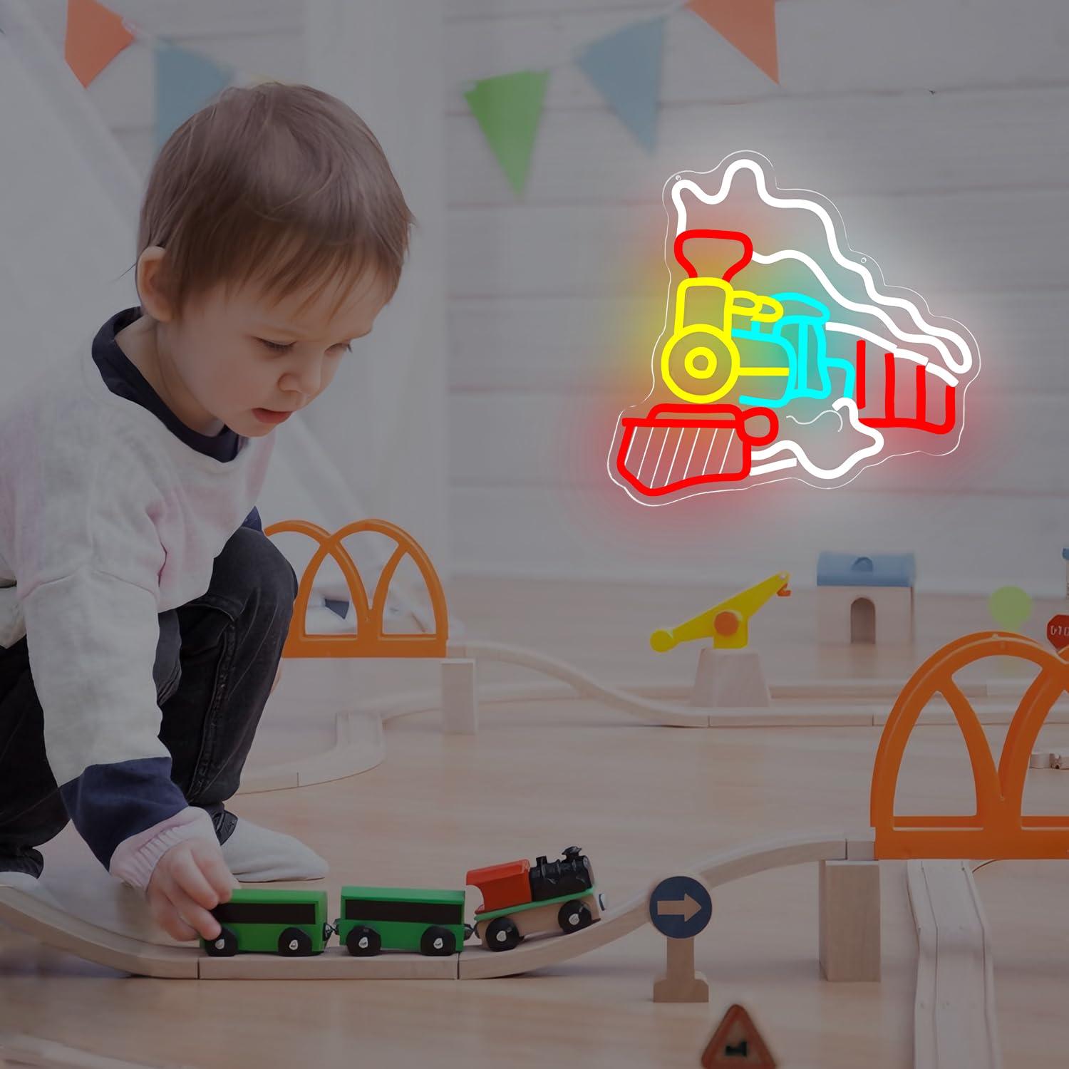 Stoomtrein Neonbord USB Dimbaa - Party Games Steam recensie en prijs