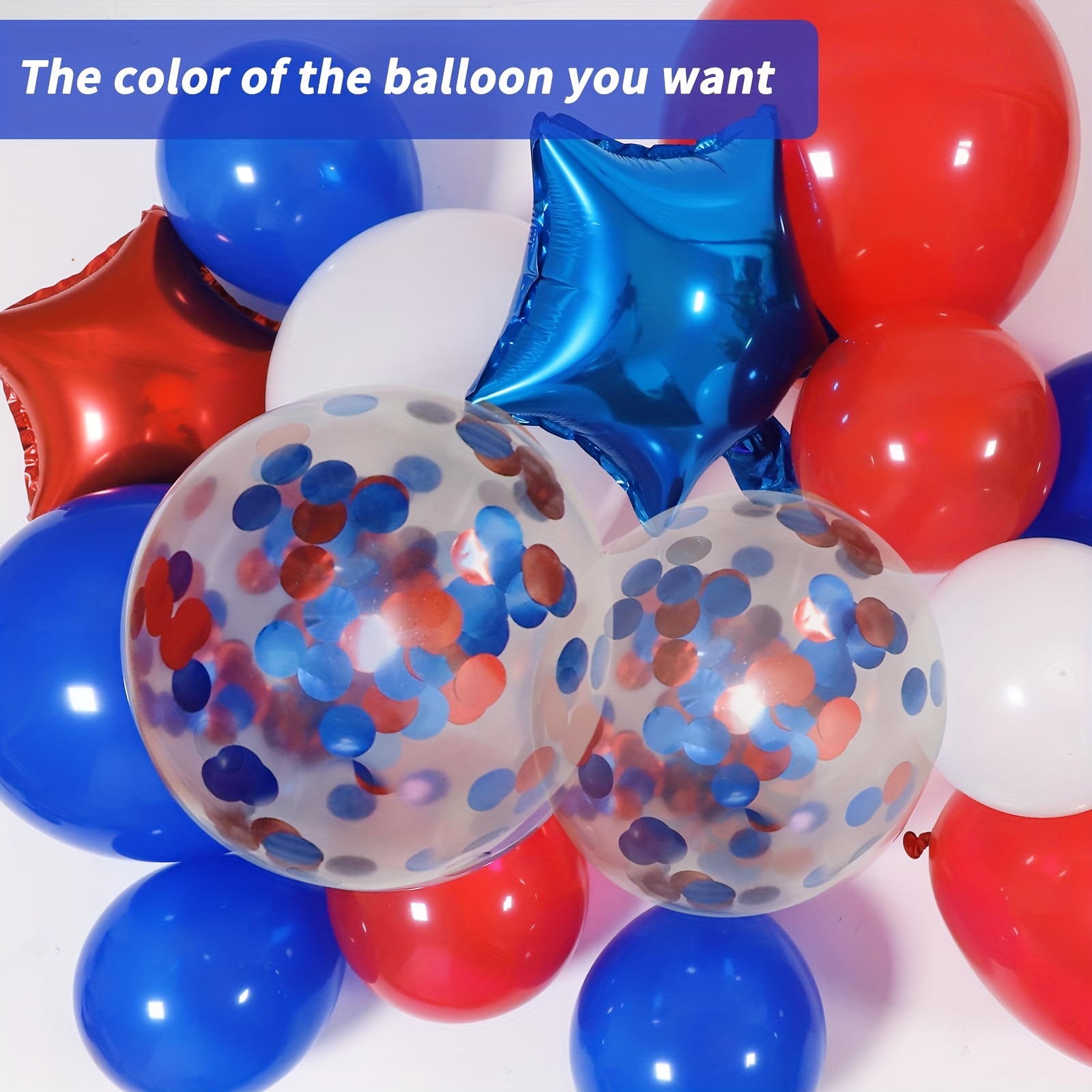 158-delige rood-wit-blauwe pat - Party Games Easy recensie en prijs