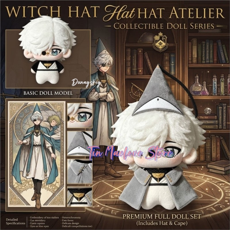Heksenhoed Atelier Qifrey Gift - Party Games Best recensie en prijs