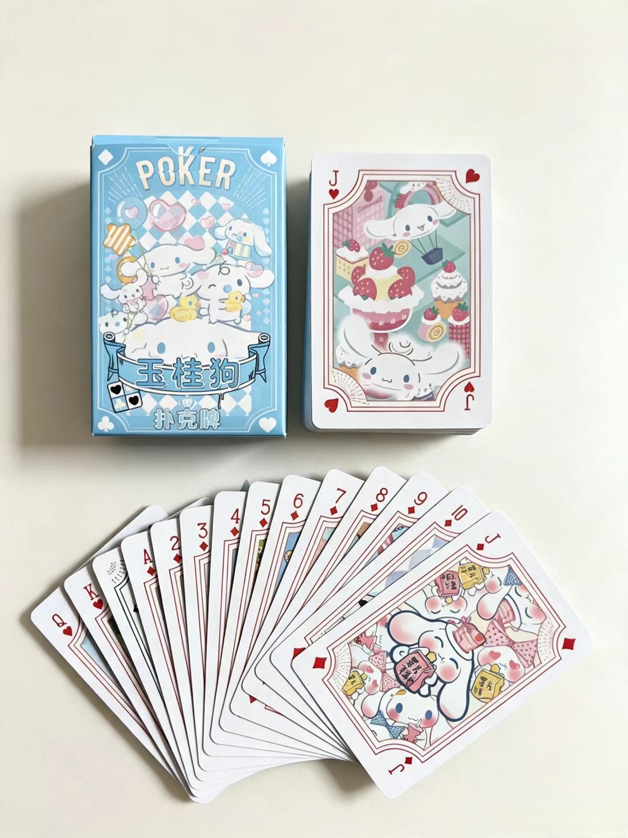Sanrio speelkaarten poker bord - Party Games At Home recensie en prijs