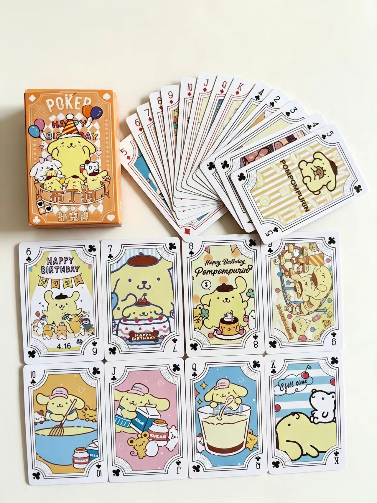 Sanrio speelkaarten poker bord - Party Games At Home recensie en prijs