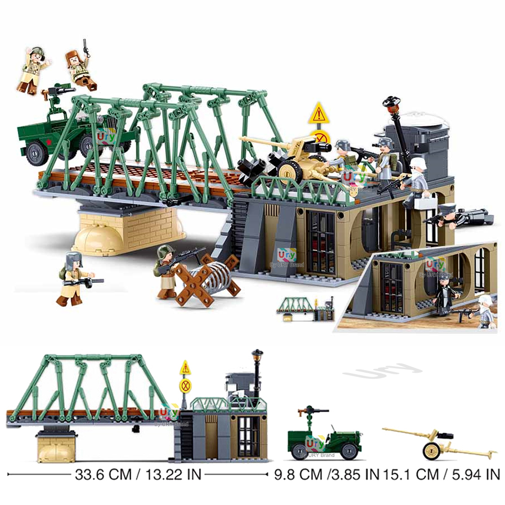 Sluban Militaire Muis Tijgerko - Lego Set City recensie en prijs