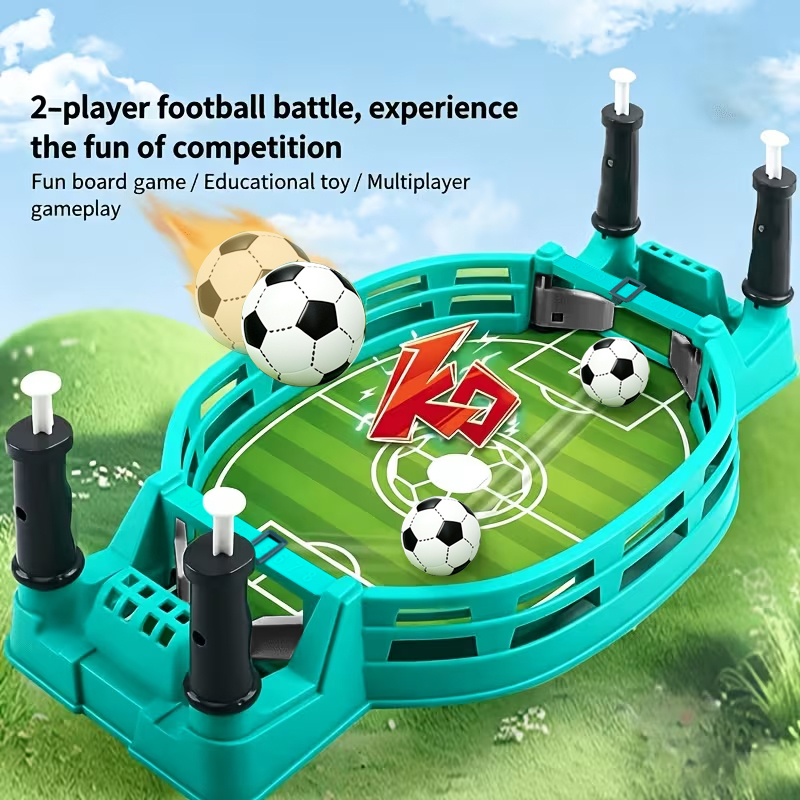 Tafelvoetbalspel voor 2 speler - Party Games Kids Indoor recensie en prijs