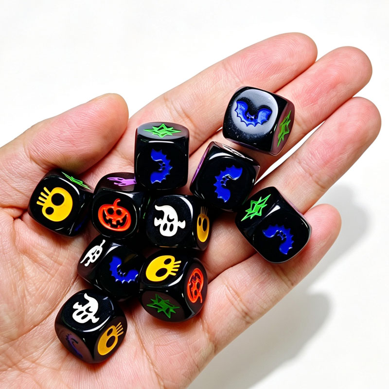 Party Dobbelstenen Acryl 16MM  - Party Games Best recensie en prijs
