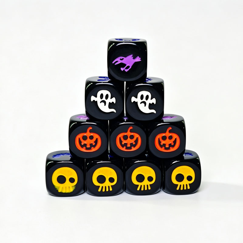 Party Dobbelstenen Acryl 16MM  - Party Games Best recensie en prijs