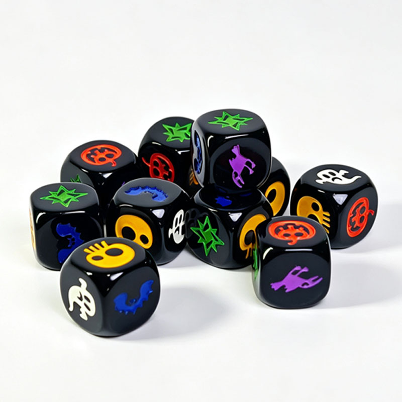 Party Dobbelstenen Acryl 16MM  - Party Games Best recensie en prijs