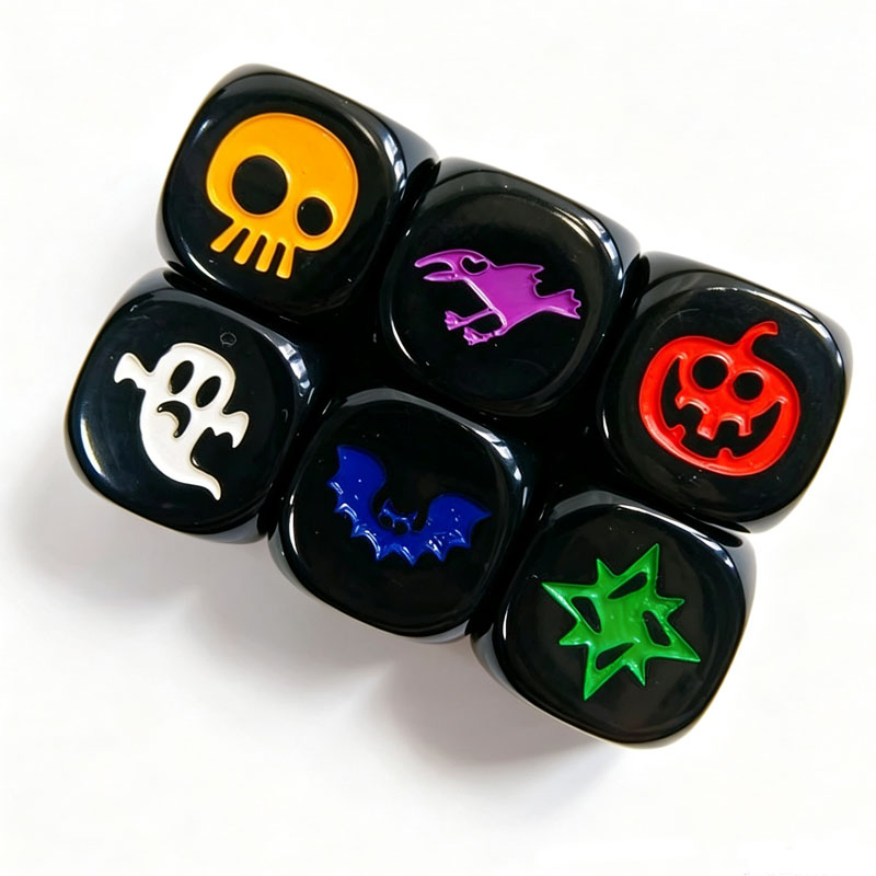 Party Dobbelstenen Acryl 16MM  - Party Games Best recensie en prijs