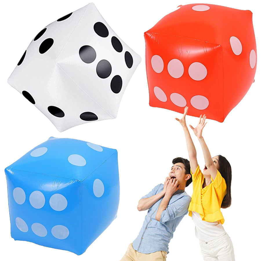 1-10PCS Opblaasbare dobbelsten - Party Games Kids Indoor recensie en prijs