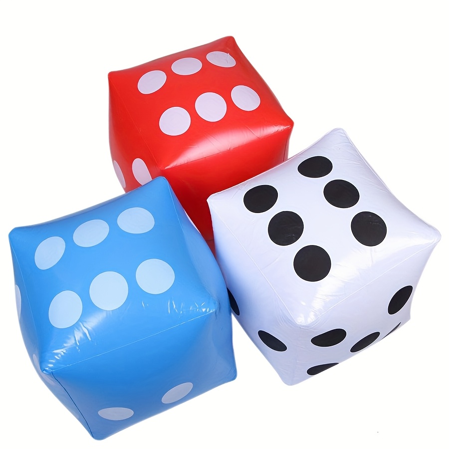 1-10PCS Opblaasbare dobbelsten - Party Games Kids Indoor recensie en prijs