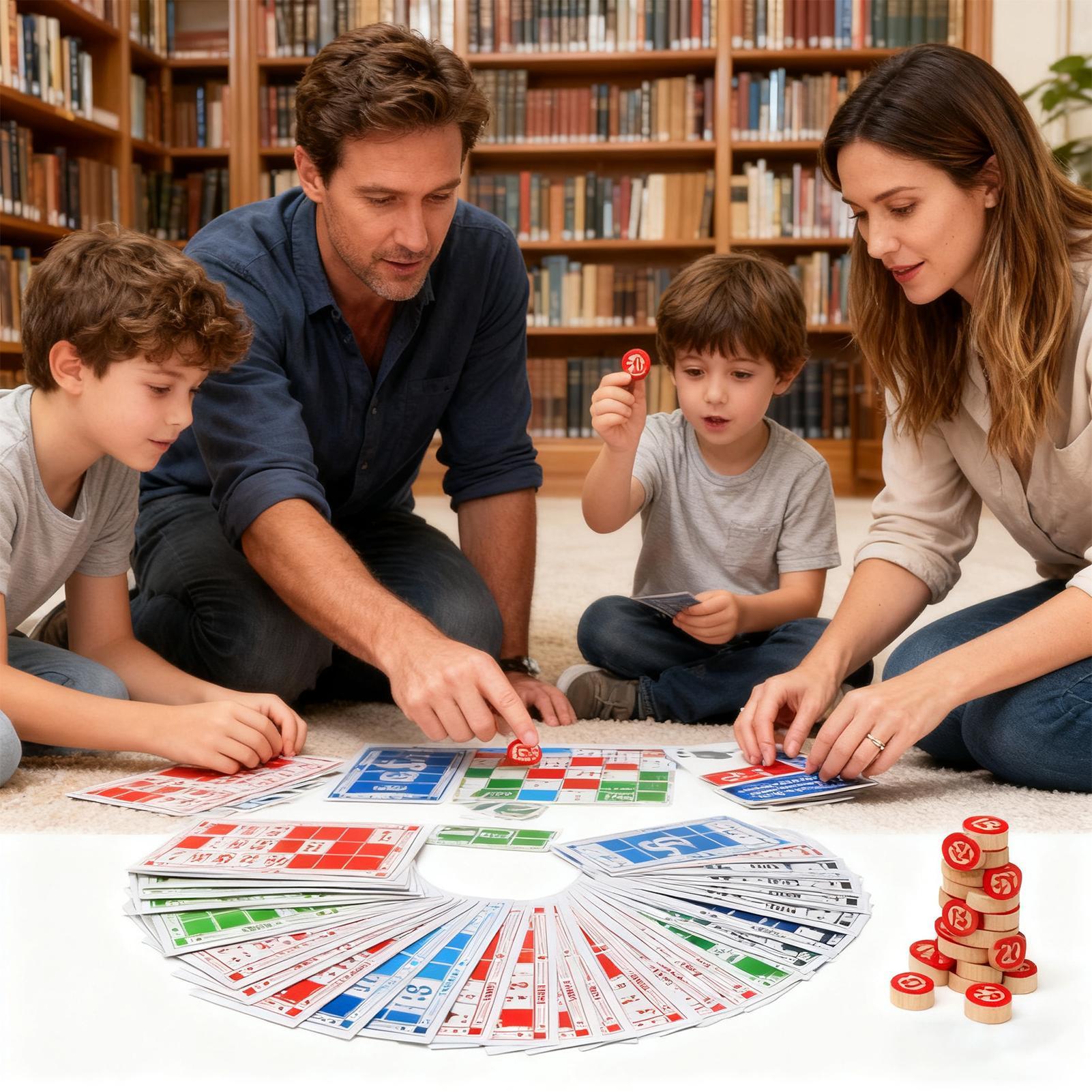Bingo Set Houten Grappig Educa - Play Friends Party Games recensie en prijs